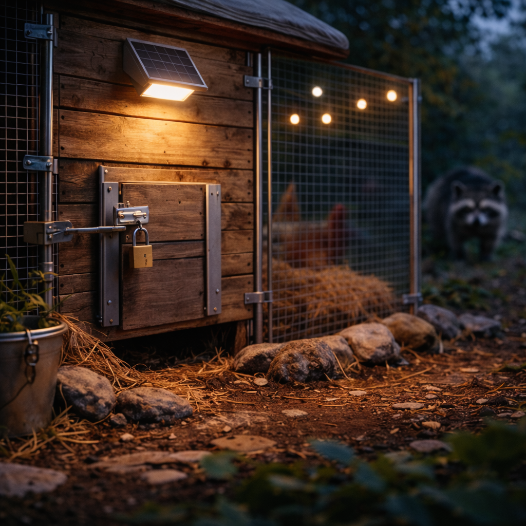 How to Predator-Proof Your Chicken Coop